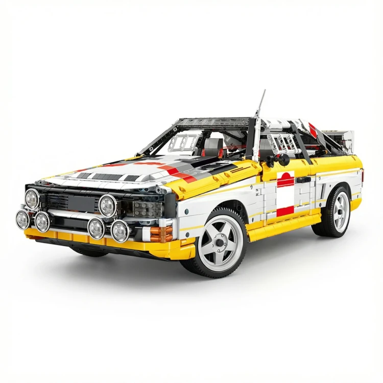 Klocki Technic auto rajdowe Audi Sport Quattro S1 duży model 3887 elementów